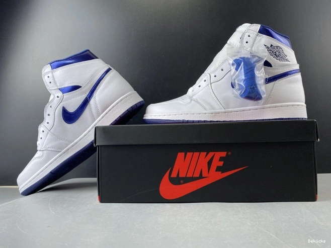 Rep BK og retro ''metallic navy'' jordan 555088-106 high 1 air 1206